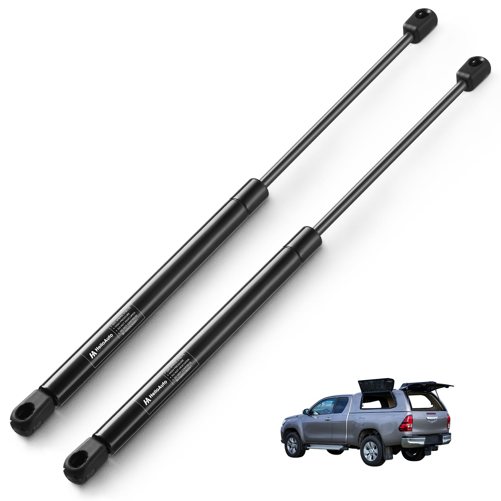 Snugtop Struts Truck Canopy Struts 16 Inch 60LB Gas Struts (2 Pcs) For Leer/ARE ...