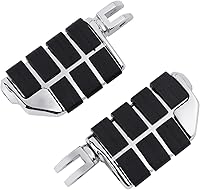 Vista 41 de TCT-MOTORPARTS Clavijas cromadas para estribera trasera para Harley Davidson Softail Fat Boy 18-25