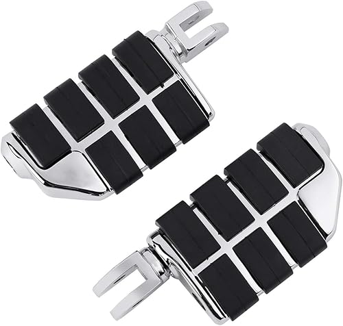 Miniatura 41 de TCT-MOTORPARTS Clavijas cromadas para estribera trasera para Harley Davidson Softail Fat Boy 18-25