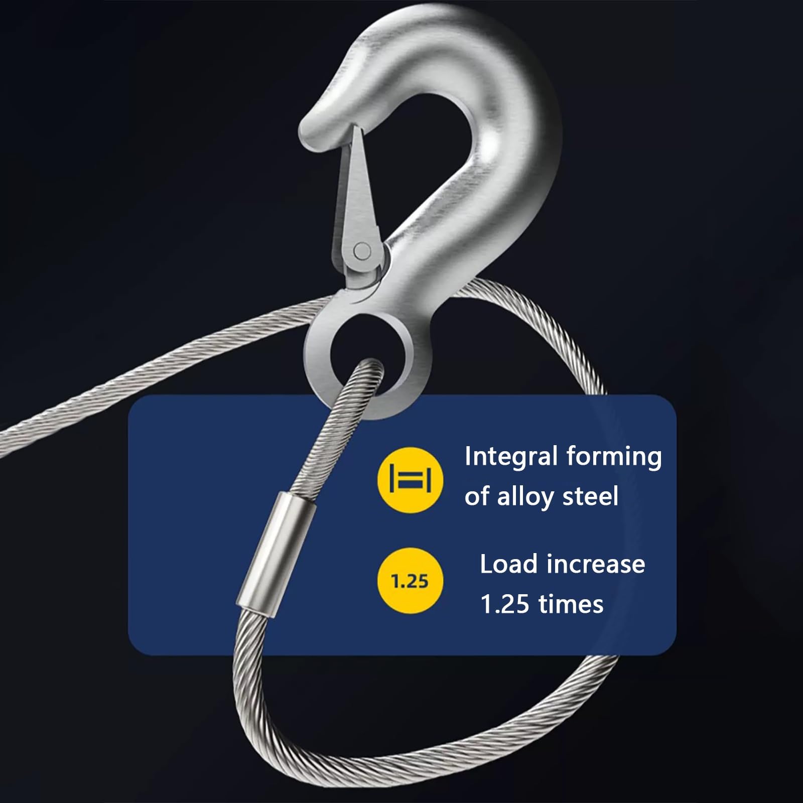 Ręczna Wciągarka do Przyczepy, Dwukierunkowa z Automatyczną Blokadą, Przenośne Wciągarka z Ręczną Korbą ze Stalową Liną, do Holowania i Ciągnięcia(1600LB+30m/98.4ft)