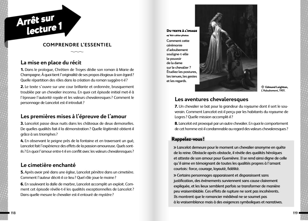 Le Chevalier de la charrette: Bac 2027