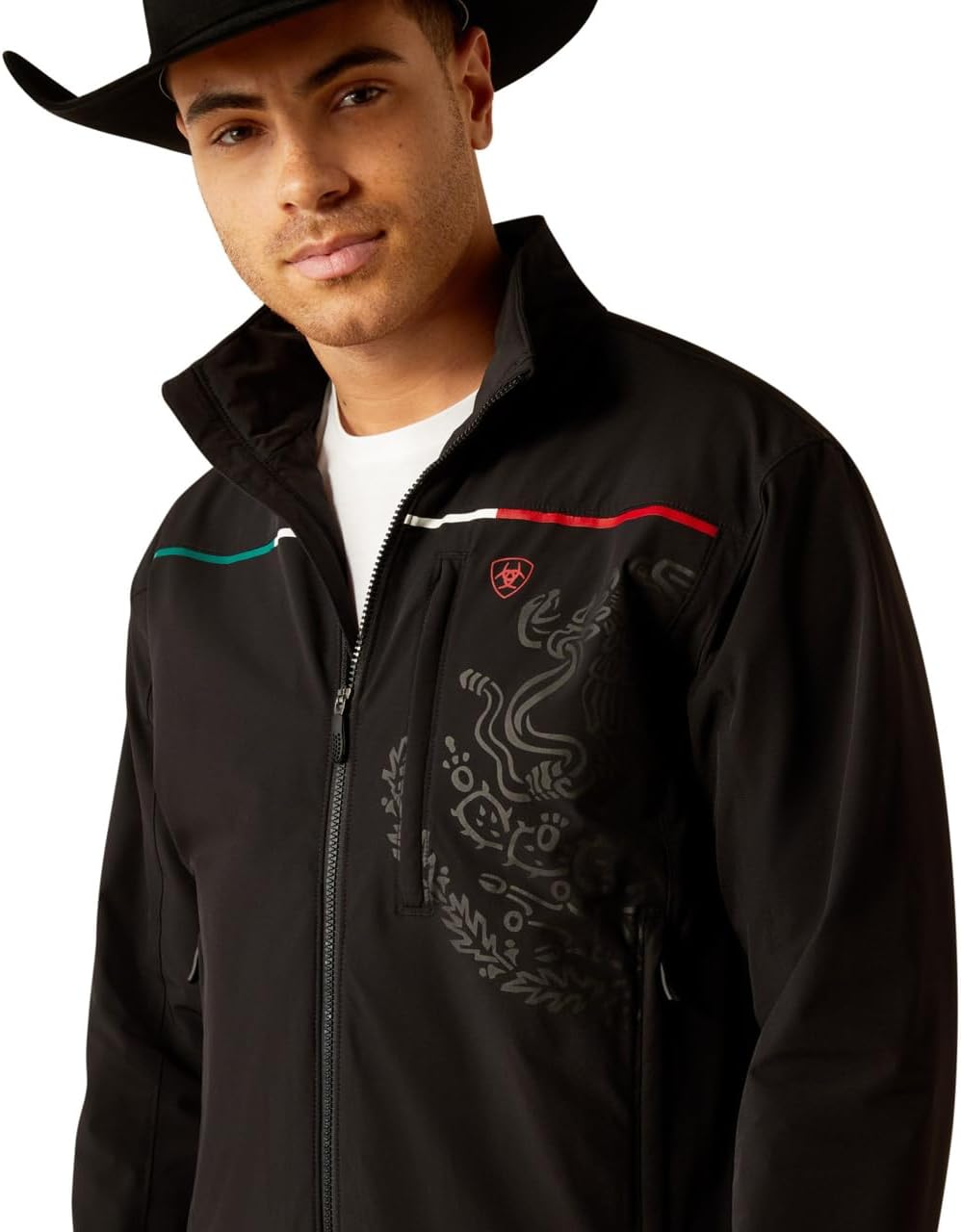 ARIAT Men Pioneer Stretchshell Mexico Jacket - Image 4