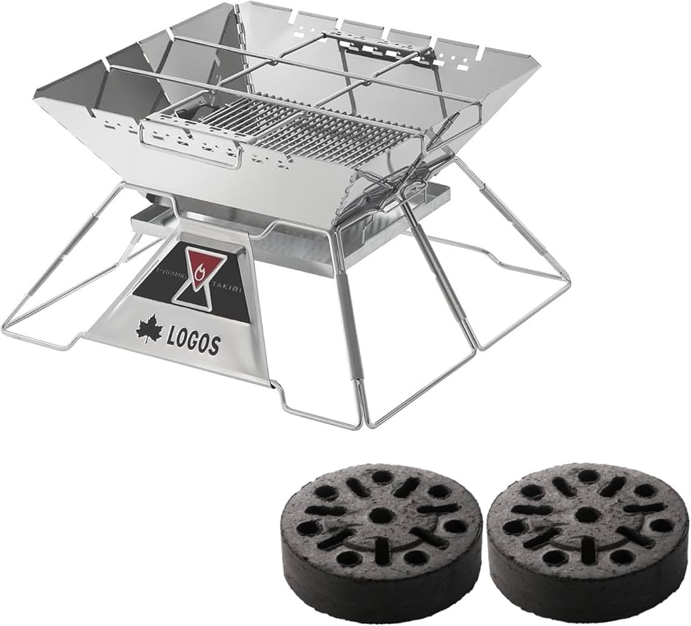 Amazon | ロゴス the ピラミッド TAKIBI XL バーベキューグリル BBQ