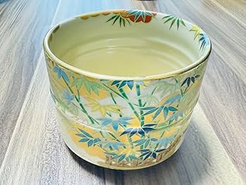 Amazon.co.jp: 桑野睦子 作 抹茶茶碗 茶道具 茶器 和風 レトロ