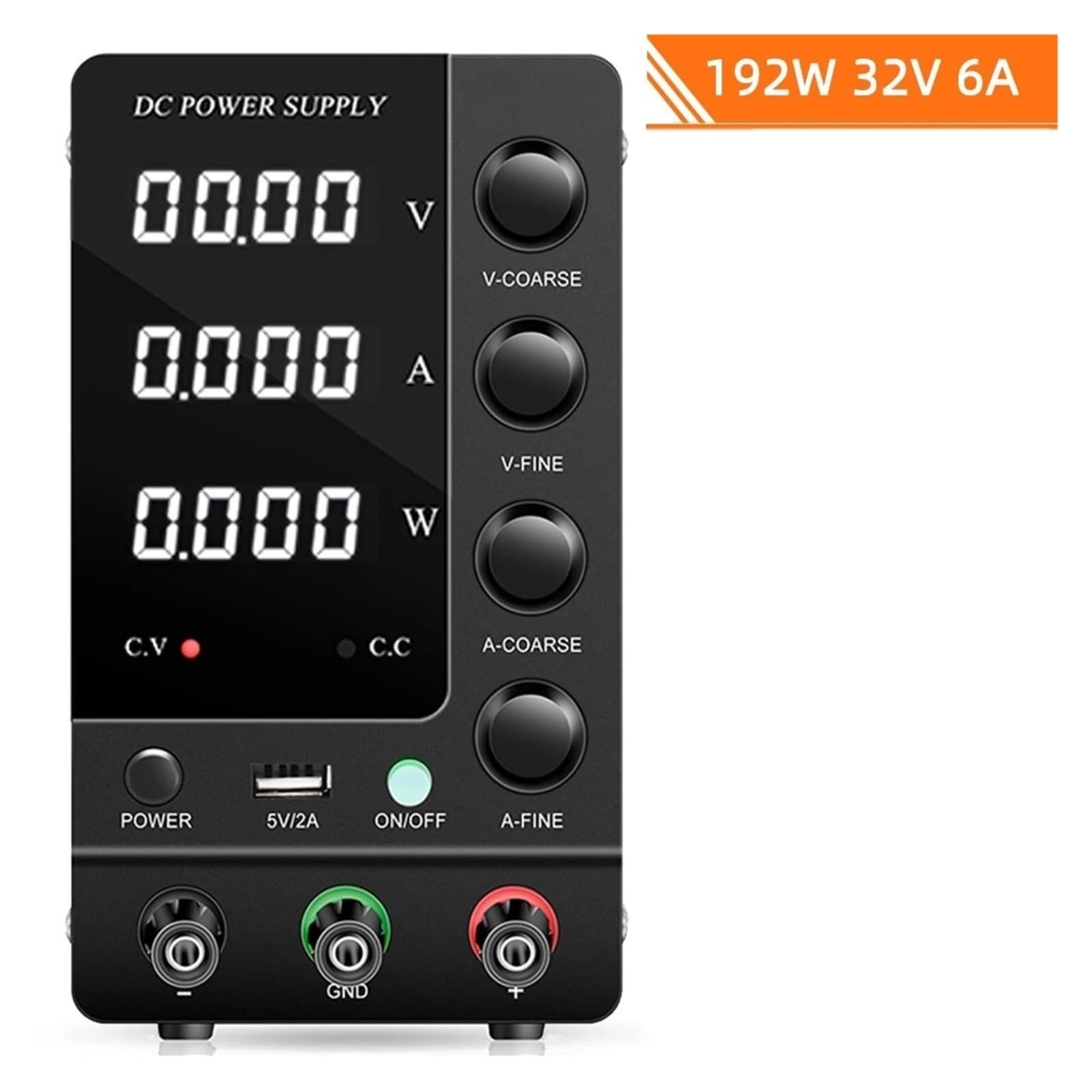 Fuente de alimentación CC 30V 60V 120V Regulador de Voltaje Ajustable Fuente de alimentación conmutada de Banco(Black 30V10A C3010,110V)