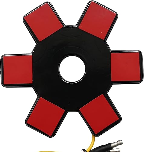 Miniatura 3 de Filtro de aire LED de 5 pulgadas, lámpara decorativa de filtro de aire estilo hexagonal para camión Peterbilt, Kenworth, remolques, caravanas,