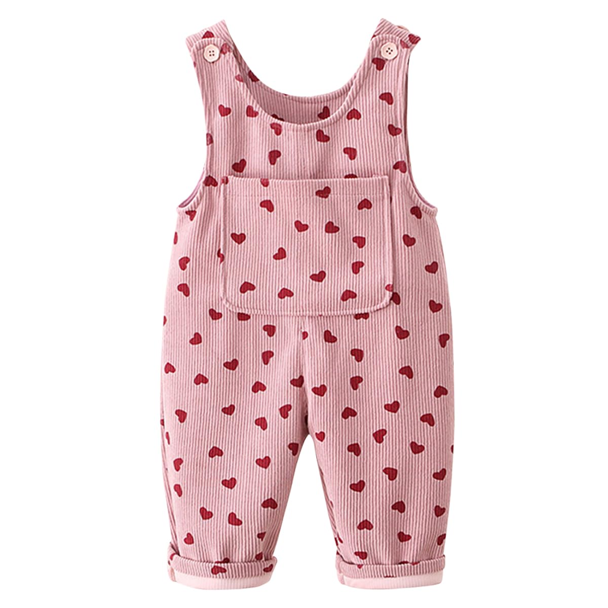 Overalls en coton pour fille : confort haut de gamme en velours - 8
