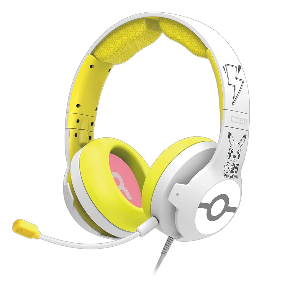 HORI Nintendo Switch Gaming Headset (Pikachu POP) For