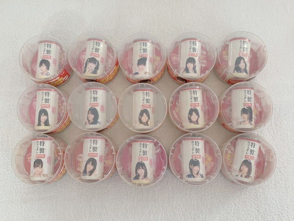 Amazon.co.jp: デザイン缶マグネット AKB48×WONDA 特製カフェオレ 14種