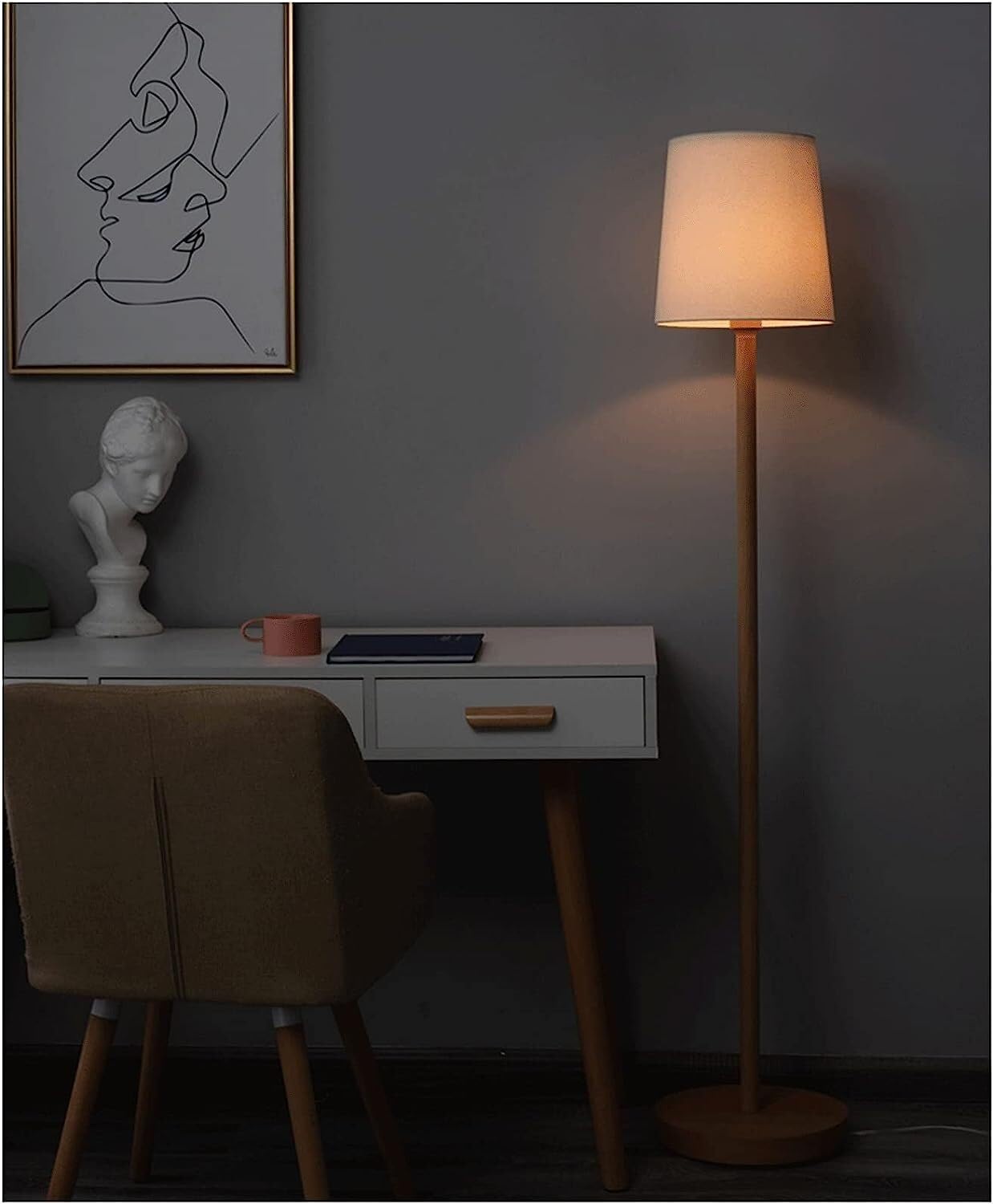 Nowoczesna Lampa Podłogowa Nowoczesna Lampa Podłogowa Salon Sypialnia Lampa Stojąca Wysoki Słup Lampy Podłogowe Do Biura Lampa do Czytania Sypialnia