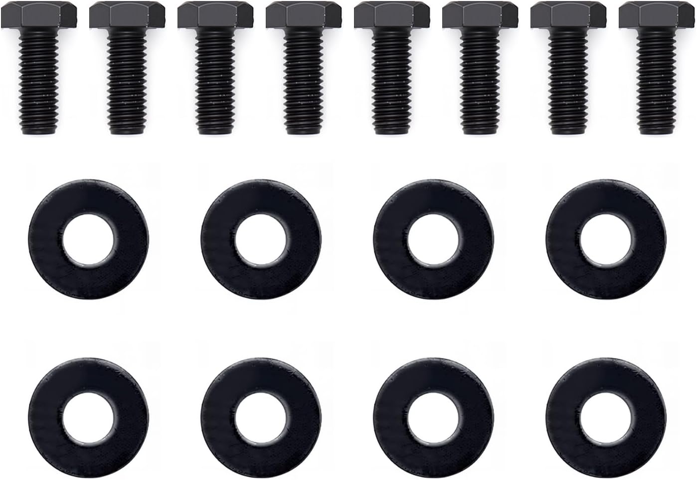 8 Pack 12mm Top Front Skid Plate Bolts Set Fit for Toyota Tacoma 4Runner FJ Land Cruiser Tundra Sequoia 1995-2023