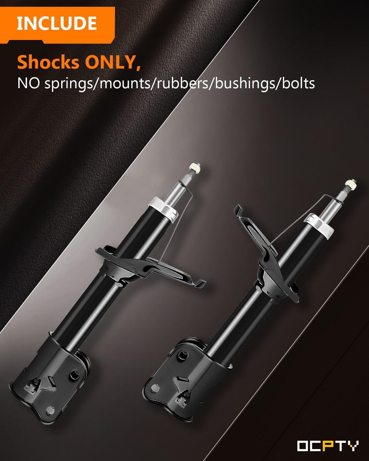 Struts Shocks,OCPTY Shock Absorbers Front Fits 2007-2009 for Hyundai Santa Fe 334506 334507-2pcs