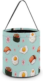 Japanese Sushi Halloween Bucket Candy Bag Mini Buckets