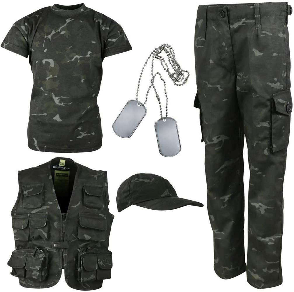 Kombat UK Unisex Kids Explorer Army Kit