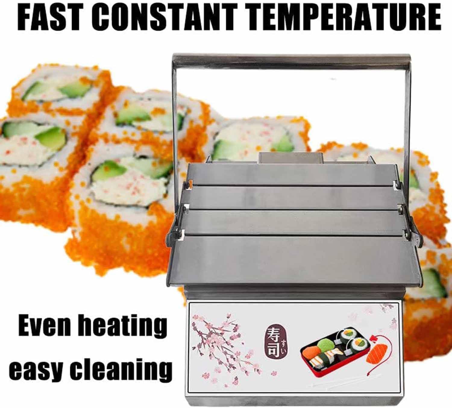 Sushi-Set für Anfänger, DIY-Sushi-Roller und Bambusmatte, einfacher Sushi-Maker mit runder Reisrollenform, perfektes Sushi-Bazooka-Werkzeug für Sushi-Liebhaber zu Hause