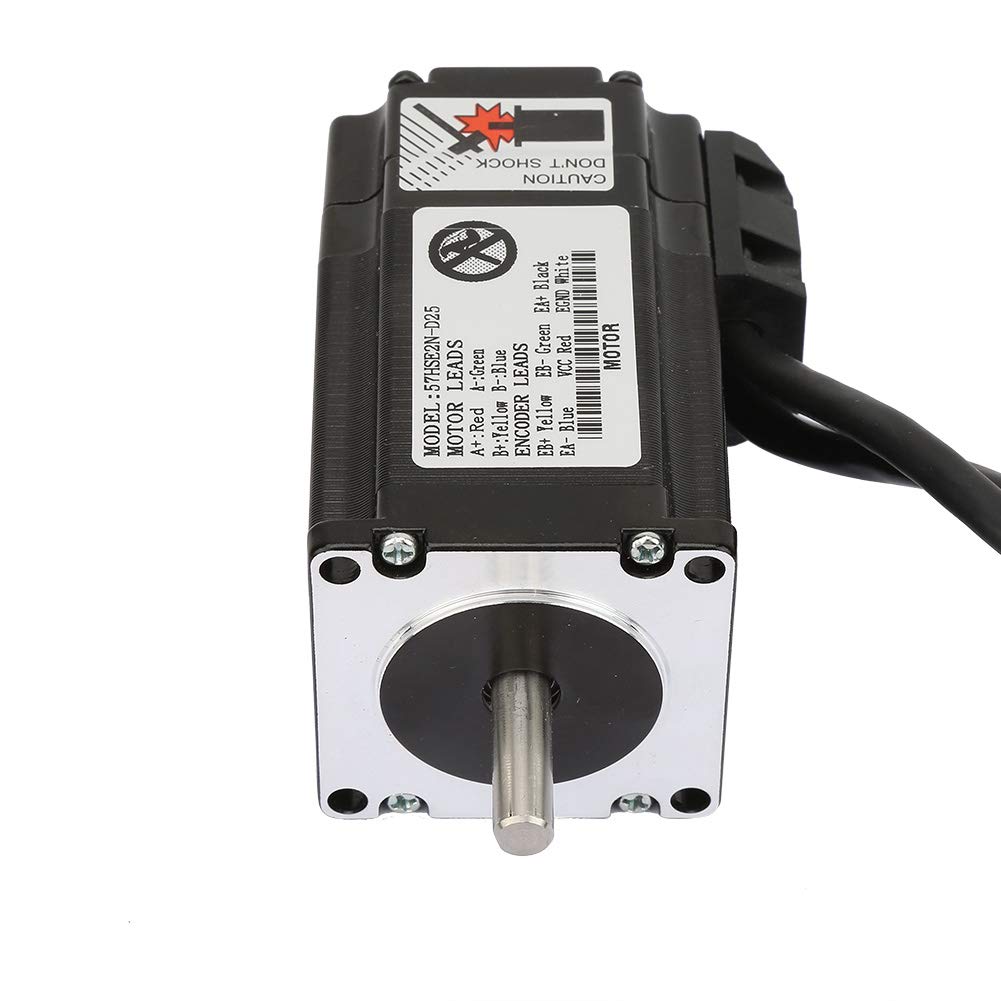 TOPINCN 57 Set di Servomotori Passo-passo Ibridi con Funzione di Circuito Chiuso Integrata per un Controllo del Movimento di Precisione, DC24-50V