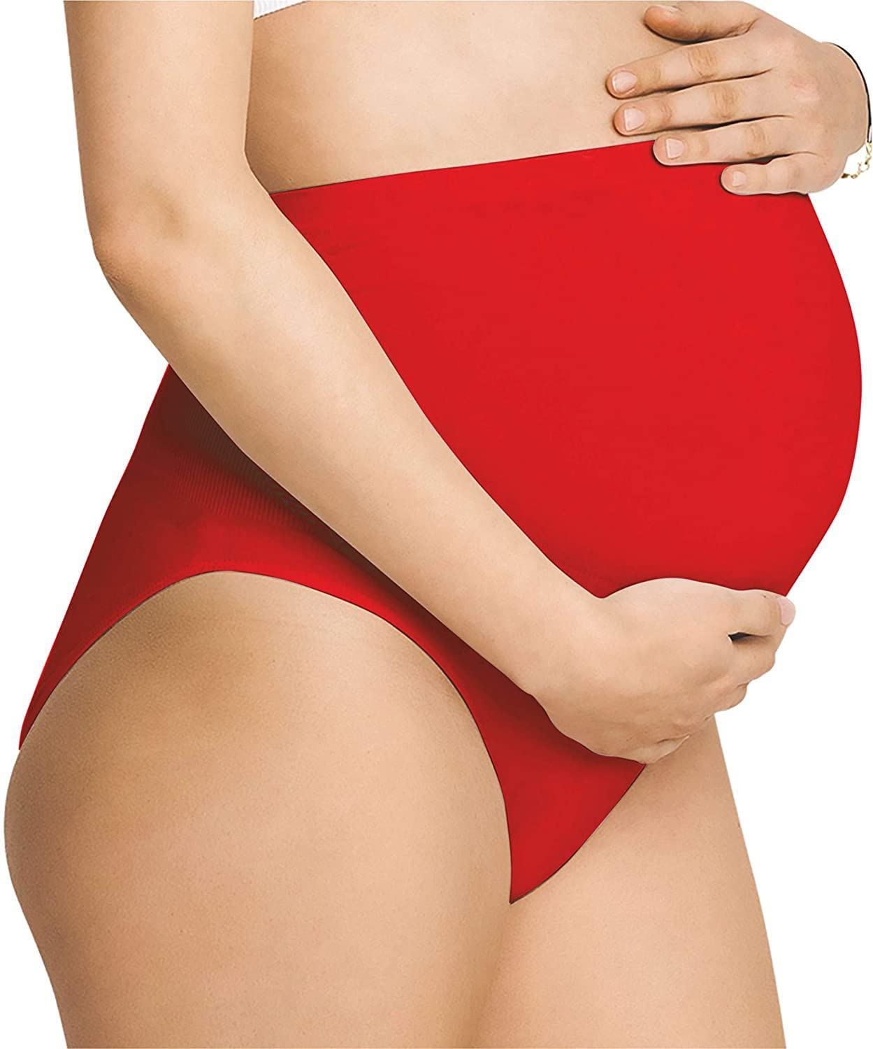 Maternity Hygiene Over-The-Belly Panties for Women's Pregnancy-image-12