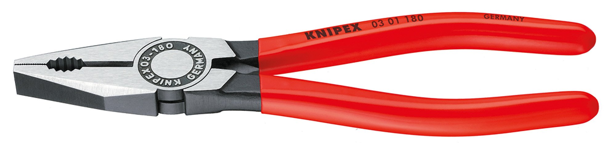 Knipex Combination Pliers black atramentized, plastic coated 160 mm 03 01 160 EAN
