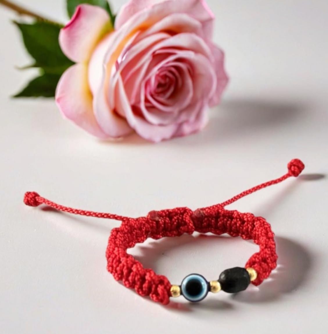Red String Bracelet for the baby,Evil Eye Genuine Azabache Para el Mal de Ojo - Image 4