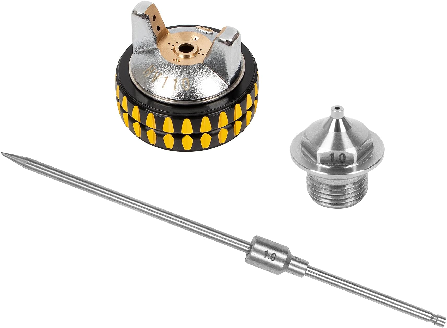 Pistola A Spruzzo HVLP BEETRO - Ugello 1.0 Mm, 150 Ml, Per Vernici Trasparenti - Foto 5