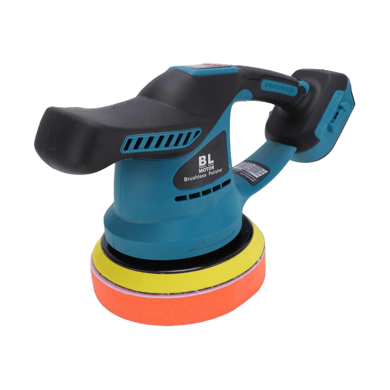 Matybobe Polisseuse de Voiture Sans Fil 21V, Moteur Sans Balais, Vitesse