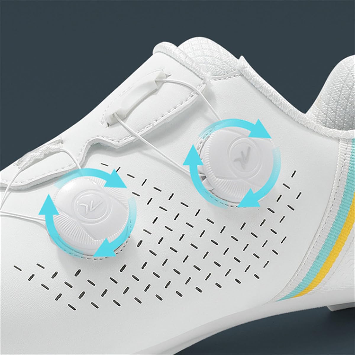 Zapatilla de Ciclismo MTB Hombre Mujer Zapatos Bicicleta Carretera Montaña Exterior Suela Goma Antideslizante Unisex 37-47 EU