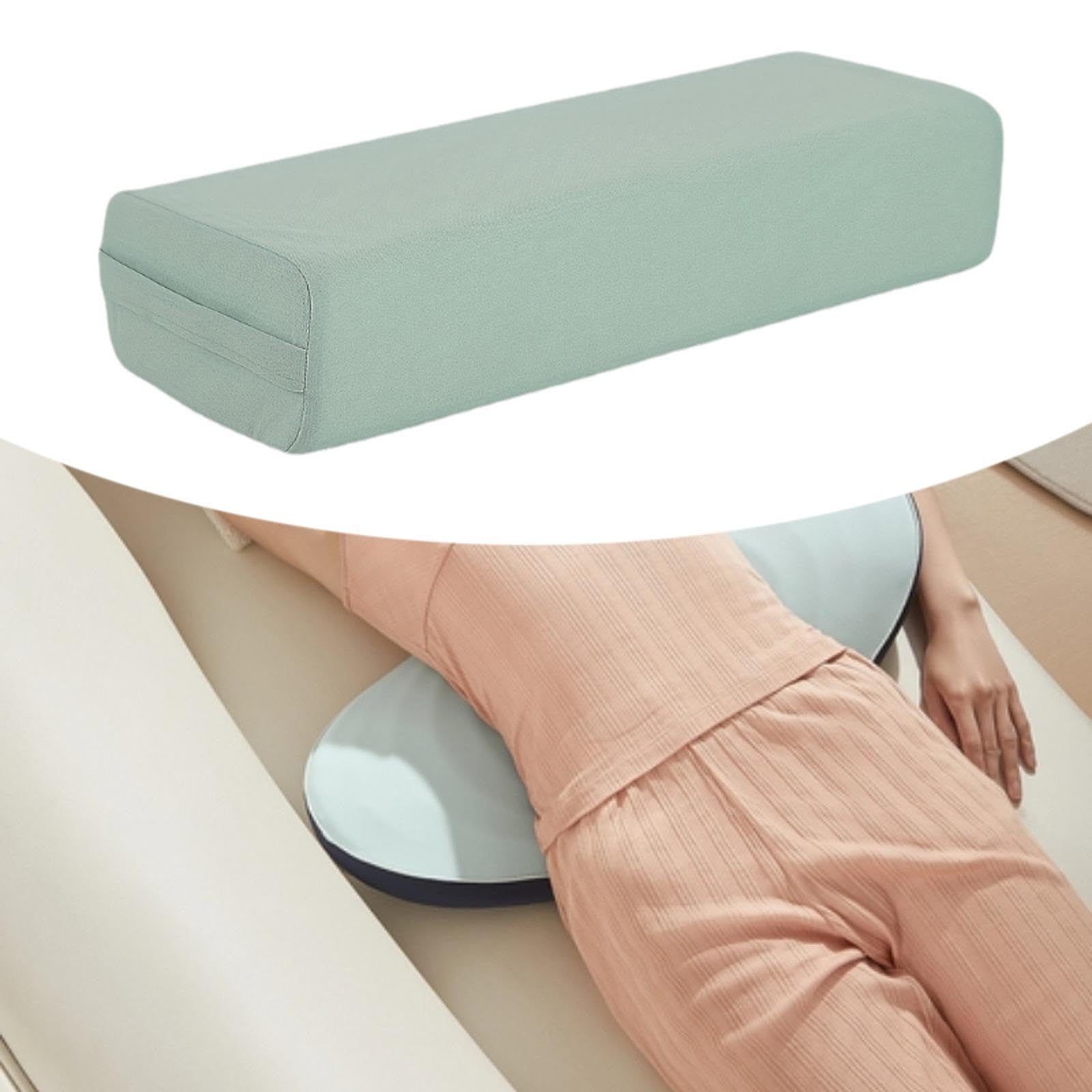rockible Cuscino da Rettangolare, Professionale, Traspirante, con Fodera Rimovibile, Cuscino da Meditazione, con Maniglia per Il Trasporto, per Il