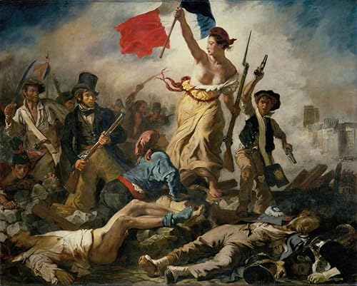 Liberty Leading the People (1830) Poster Print by Eugène Delacroix
