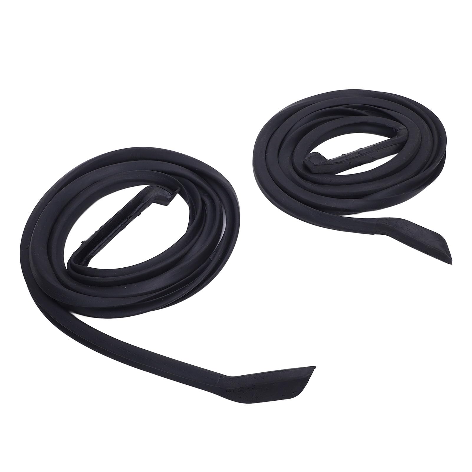 Keenso Guarnizione Protettiva per Portiera Automobilistica, Sostituzione per Capri 1967 1968 OEM C7ZZ6520531A C7ZZ6520530A, Guarnizione in Gomma di Alta qualità con Lampadina Superiore