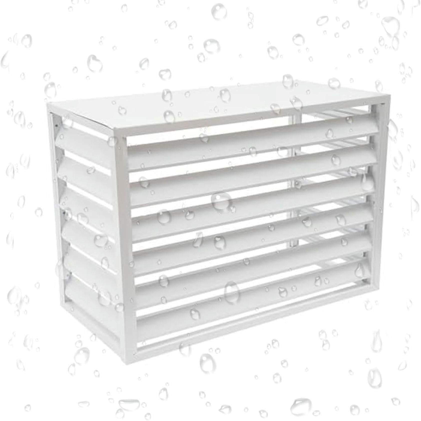 Cubierta protectora para condensador CNPRAZ y paneles de valla para aire acondicionado exterior