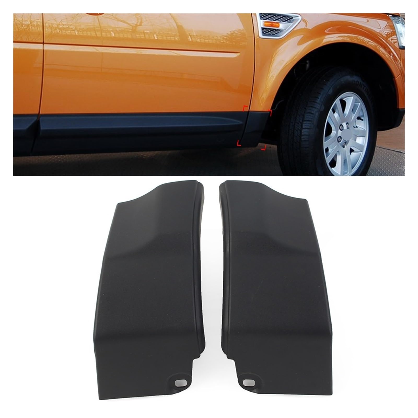Front Left Lower Fender Moulding Trim For Land Rover LR2 2008-2012 – LR018568 Black