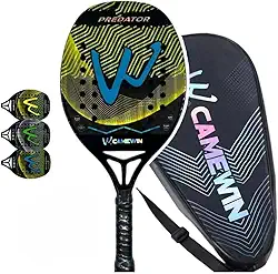 Raquete Beach Tennis Camewin 100% Fibra Carbono 12k+ Original