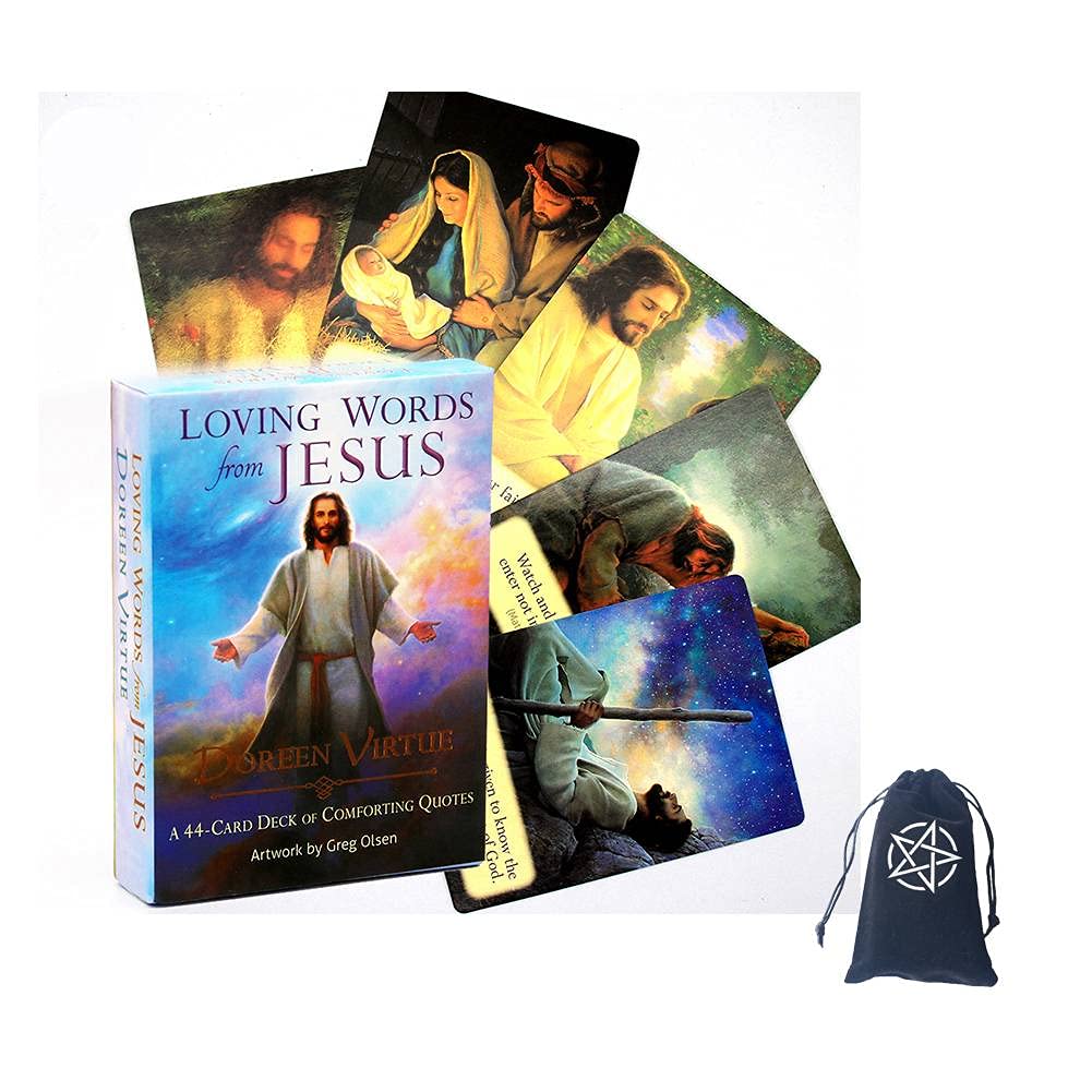 Loving Words from Jesus 英語版オラクルカード Amazon.co.jp: Loving Words from Jesus' Oracle Cards, Loving