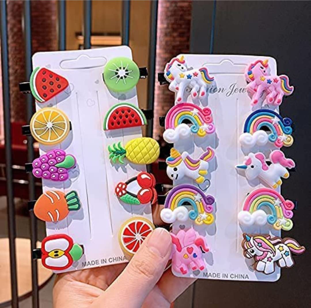 DOLLIT 10 Pcs Multi Unicorn Ice Cream Hair Clips Set Baby Hairpin For Kids Girls Toddler Barrettes Hair Accessories (Rendom Colour) (B09STH73NC) Amazon Price History, Amazon Price Tracker
