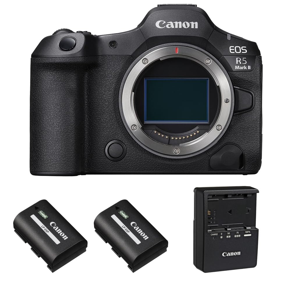 Canon EOS R5 Mark II 本体 Amazon.com : Canon EOS R5 Mark II Mirrorless Camera with