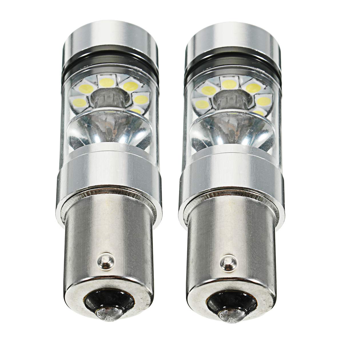 Para LED samochodowe światła przeciwmgielne żarówka H7 H11 9006 7443 3157 1156/Ba15S 1157/Bay15D 100W 1000lm - 1156 Ba15S