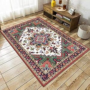 Tapijten Deurmat Perzische nationale stijl160X230CM Hedendaagse tapijt Woonkamer tapijt vloer Super absorberend…