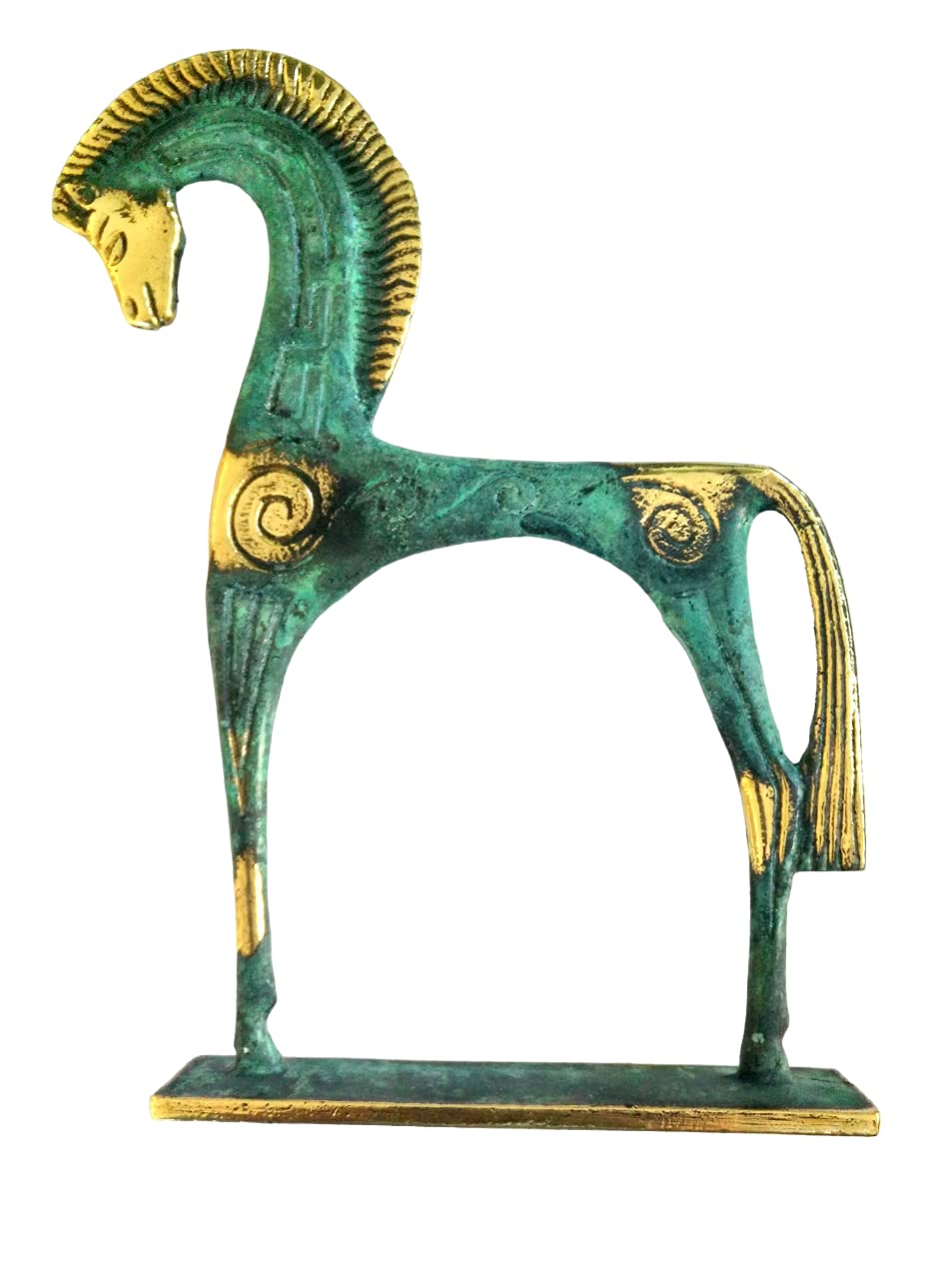 Amazon.co.jp: 古代ギリシャブロンズ博物館のレプリカStatue Horseから