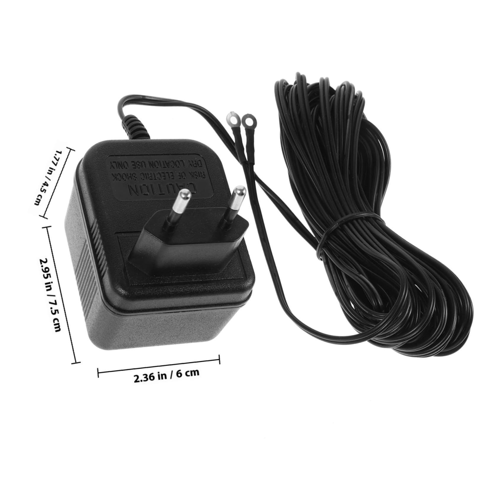 TEHAUX Netzteil 2. Generation Türklingel Transformator 24v500mah mit Stabilem Netzteil und Langem Kabel für Sicheren Heimgebrauch