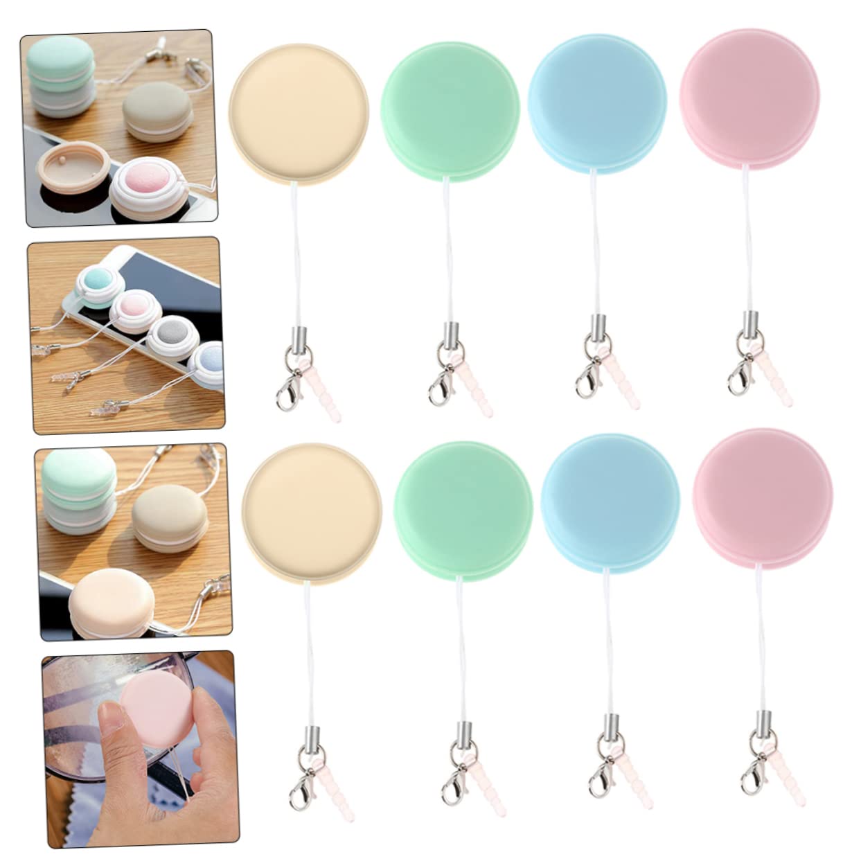 STOBOK Lot De 5 Lingettes Nettoyantes Lentilles Chiffons De Nettoyage Écrans Lingettes Nettoyantes Lunettes Appareils Électroniques Spray Téléphones Portables 10 Pièces X 5