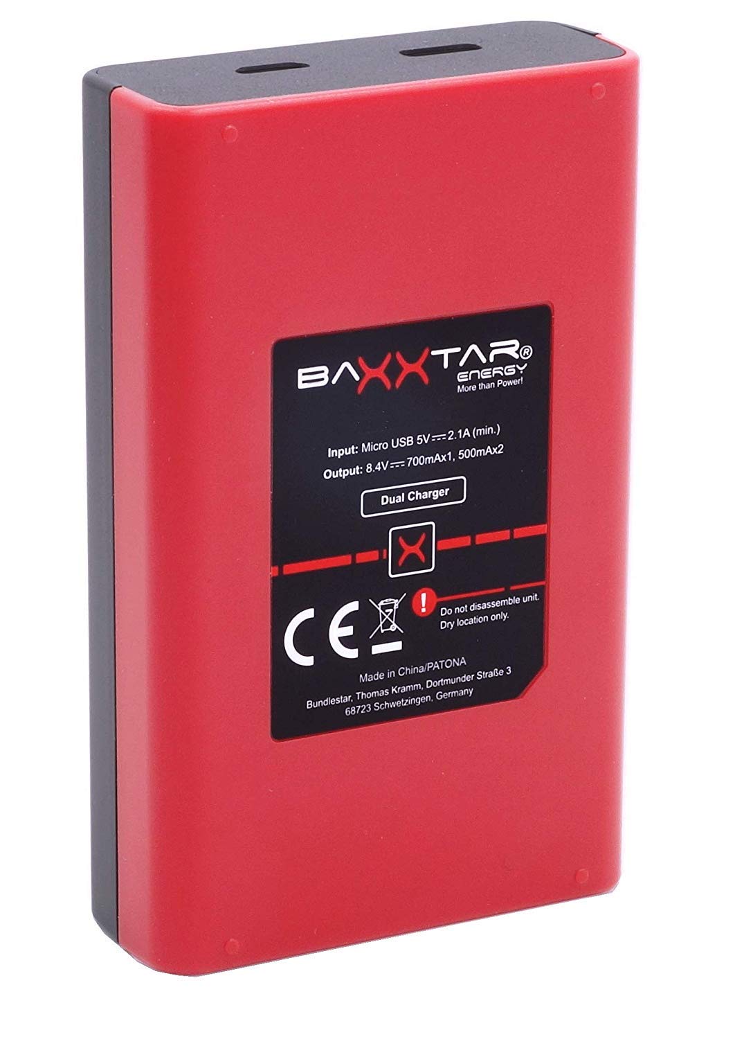 Baxxtar 2X Akku NP-FZ100 (2600 mAh) + Dual LCD USB-C Ladegerät – Ersatz für Sony Alpha 6600 6700 7 III IV 7R III–V 7S III 7C A9 FX3 FX30 ZV-E1 – Akku-Set für Foto & Video