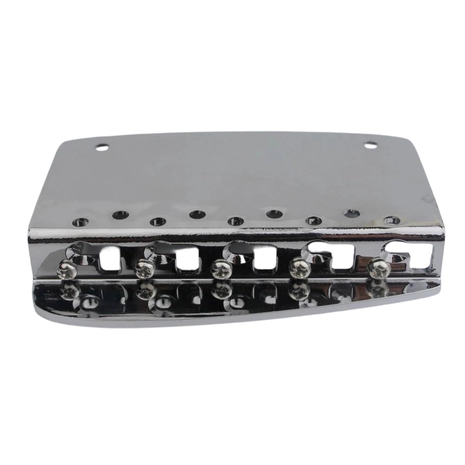 Standard Mostek Gitarowy Materiał Mosiężny 5 Strunowy Twardy Ogon Stały Mostek Basowy Chromowane Czarne Złoto(Chrome)