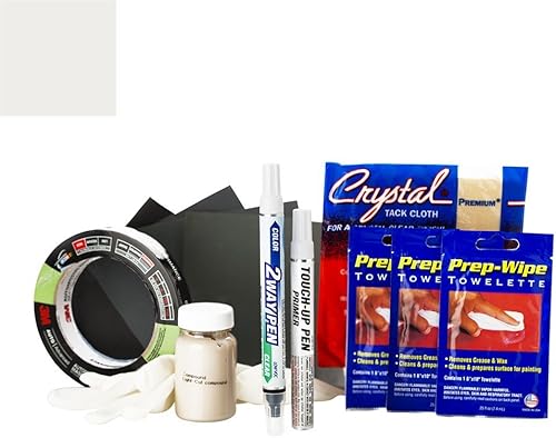 Vista 90 de ColorRite 2Tip para Buick Enclave - Pintura de retoque automotriz, gris metálico (parachoques) WA8945, paquete de color y capa transparente WA8945