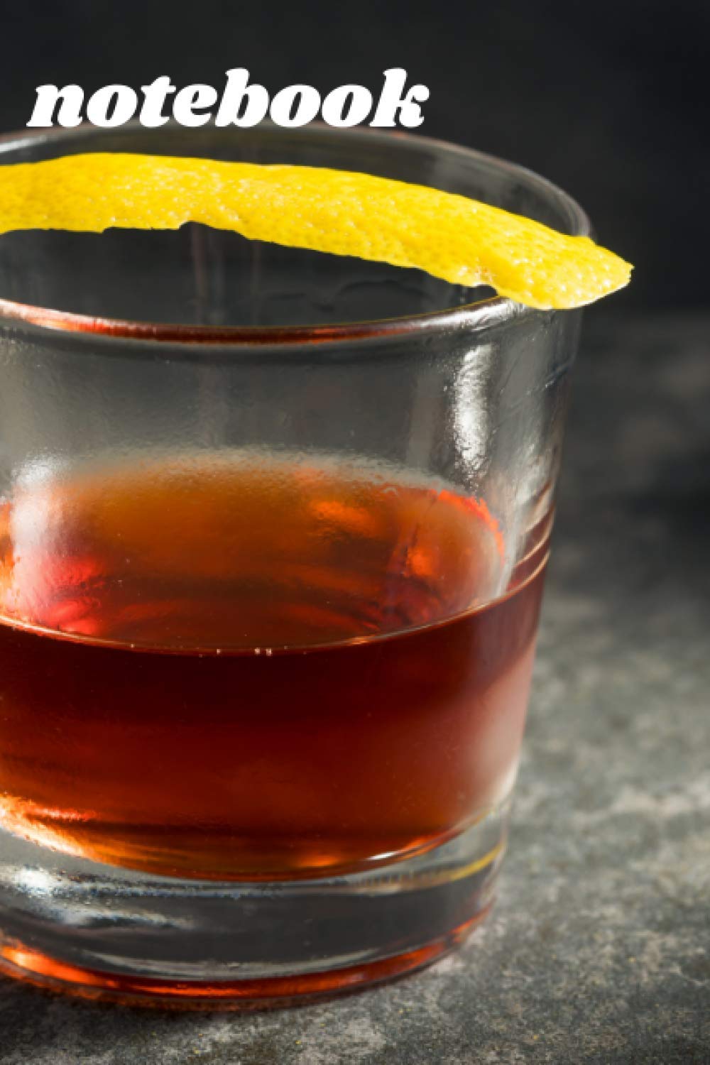 Sazerac Notebook: blank lined composition journal | Sazerac notebook | 100 pages