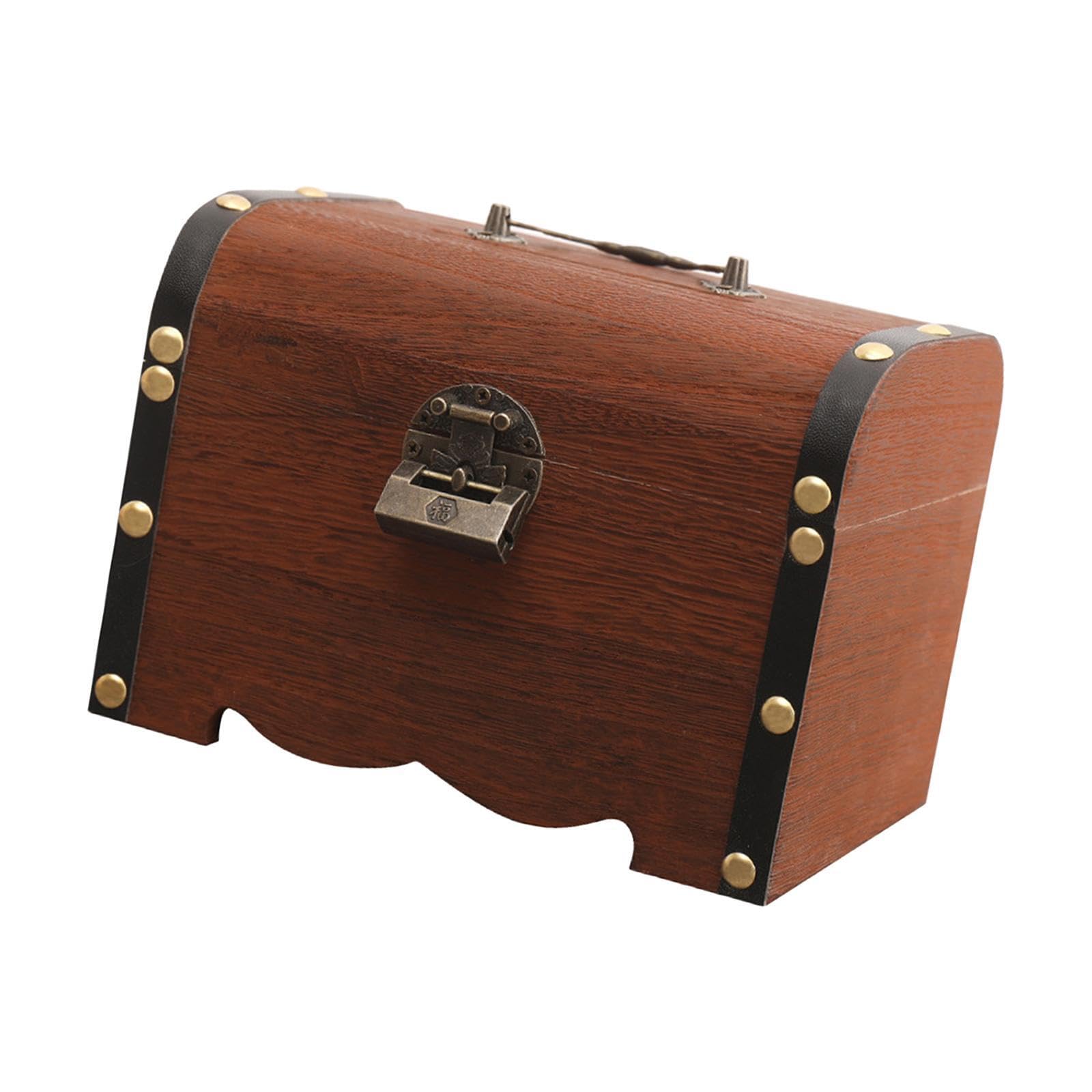 PIXZCSA Wooden Piggy Bank Money Storage Box Vintage Look Office Or Children S Decor Choices Easy To Move To Other Rooms Or Places Children Adults Trinket, M
