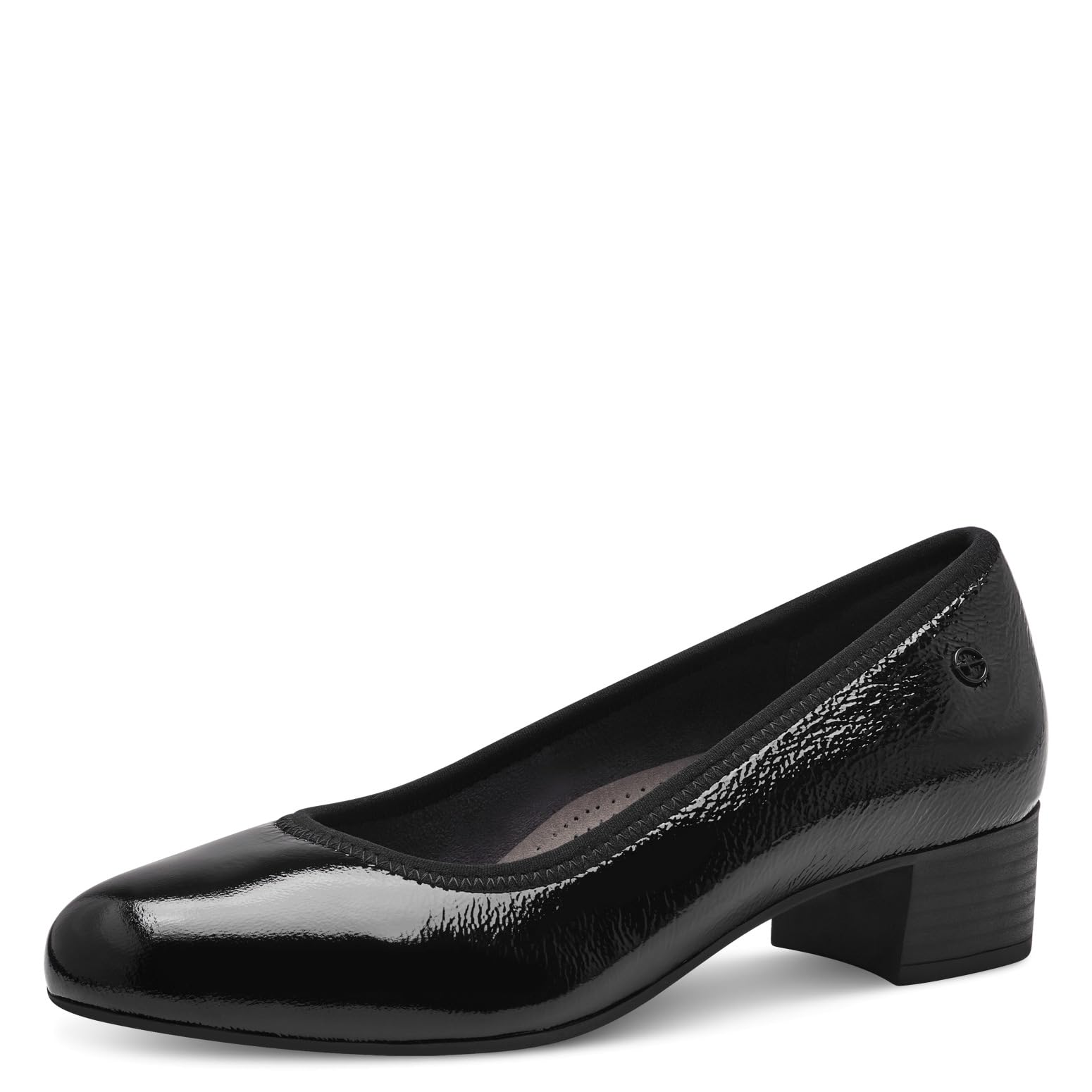 Tamaris Comfort Damen Pumps aus Leder Kleiner Absatz