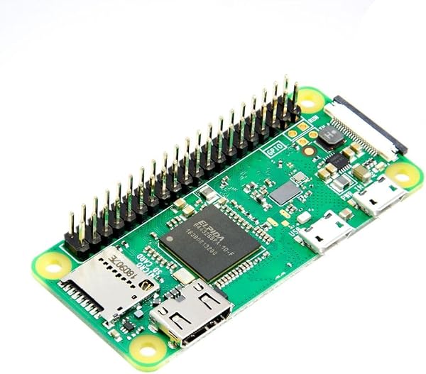 Raspberry Pi Zero WH avec WiFi intégré et Bluetooth, Raspberry Pi Zero W avec broches pré-soudées - 2