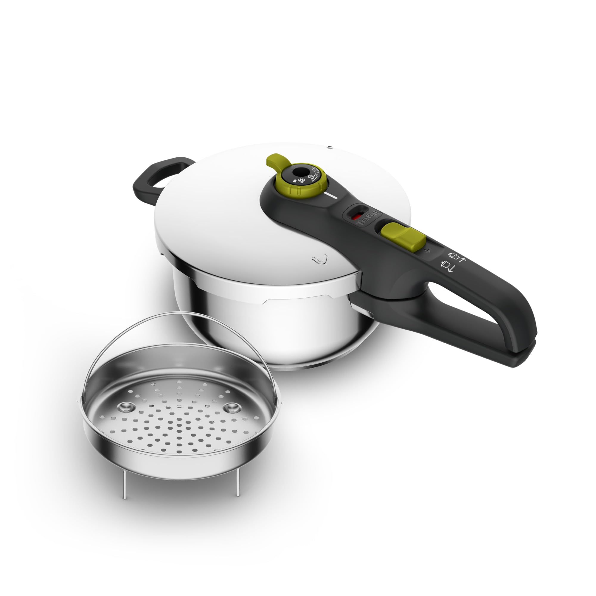 Tefal P2534047, mini cocotte-minute, 3 litres, acier inoxydable