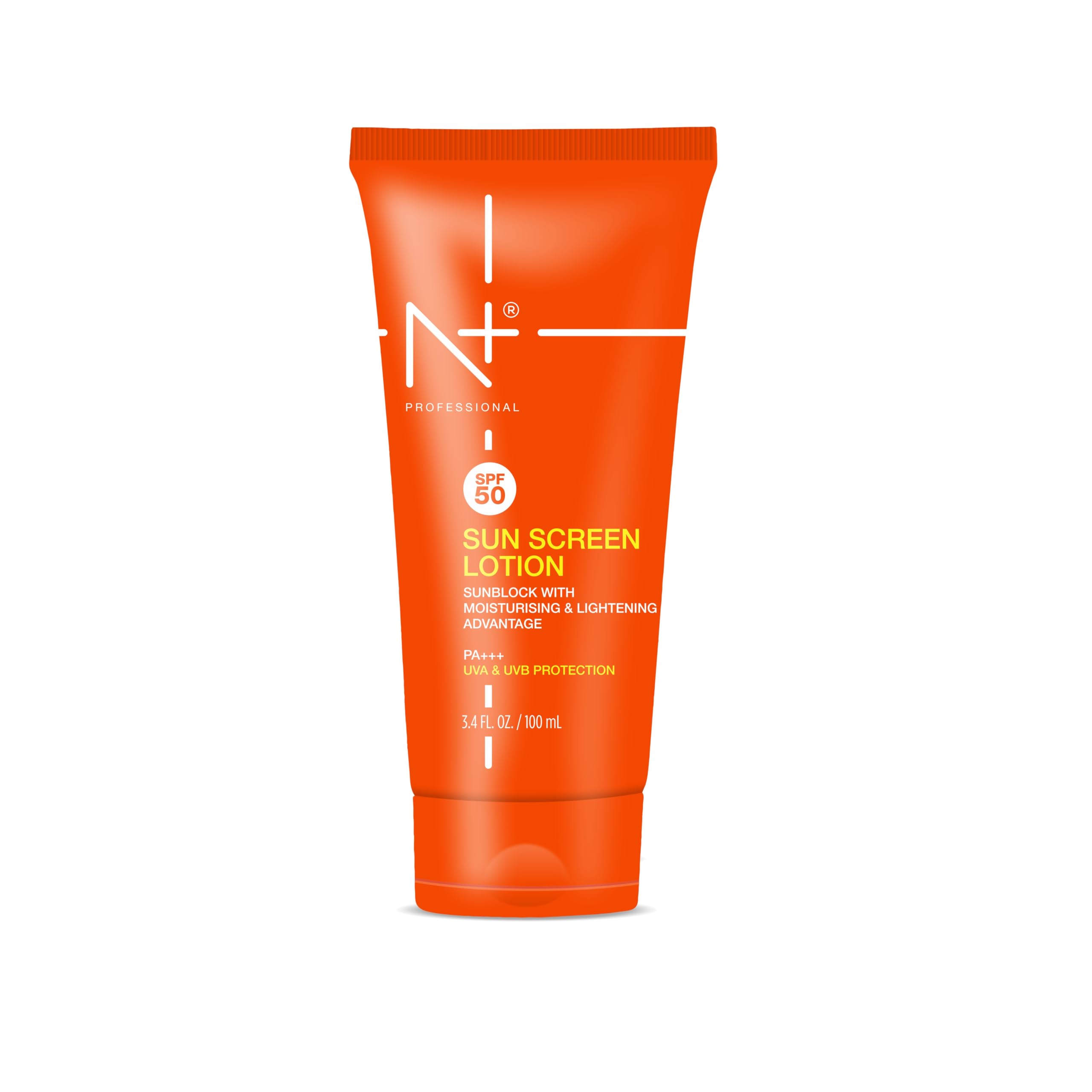 N Plus Professional Sun Screen Lotion SPF 50, UVA & UVB Protection, Sunblocking with Moisturising & Lightening Advantage, 100 ml-image-15