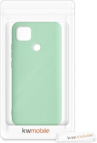 Miniatura 7 de kwmobile Funda compatible con Xiaomi Redmi 9C - Funda protectora de silicona TPU suave y delgada - Menta mate